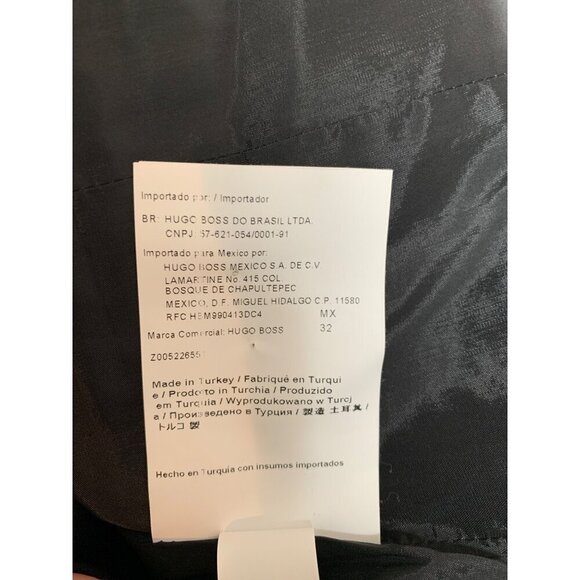 Hugo Boss Mens Black Blazer 32 Two-Button Suit Jacket - Picture 7 of 7